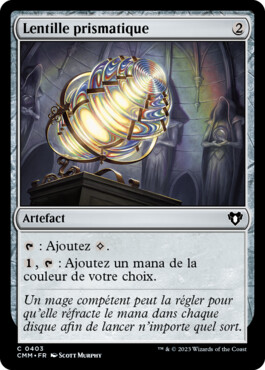 Lentille prismatique - Commander Masters