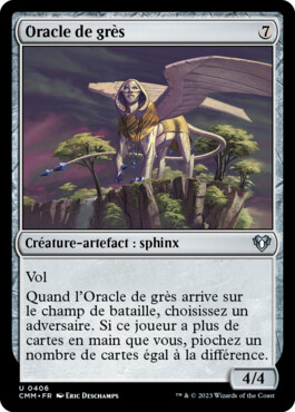 Oracle de grès - Commander Masters