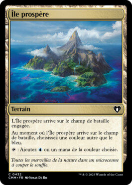 Île prospère - Commander Masters