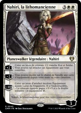 Nahiri, la lithomancienne - Commander Masters