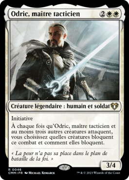 Odric, maître tacticien - Commander Masters