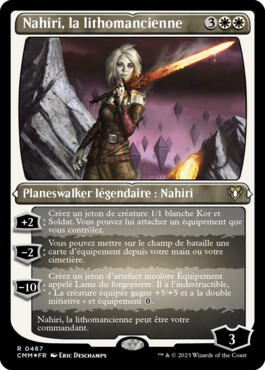 Nahiri, la lithomancienne - Commander Masters