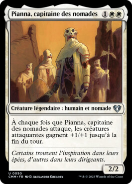 Pianna, capitaine des nomades - Commander Masters