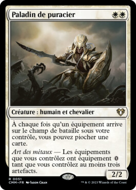 Paladin de puracier - Commander Masters