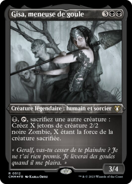 Gisa, meneuse de goule - Commander Masters