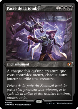 Pacte de la tombe - Commander Masters