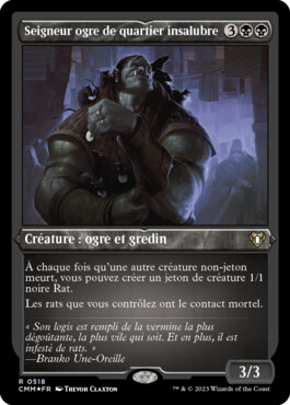 Seigneur ogre de quartier insalubre - Commander Masters