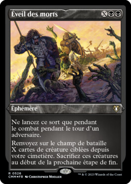 Éveil des morts - Commander Masters