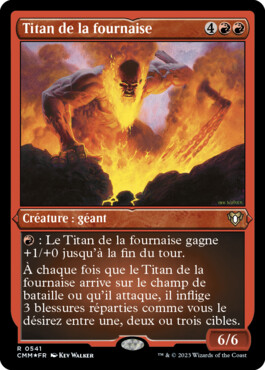 Titan de la fournaise - Commander Masters