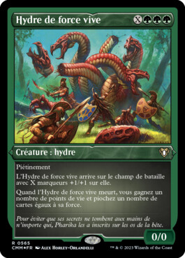 Hydre de force vive - Commander Masters