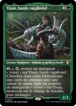 Yisan, barde vagabond - Commander Masters