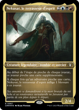 Nekusar, le terrasseur d'esprit - Commander Masters