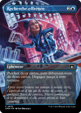 Recherche effrénée - Commander Masters