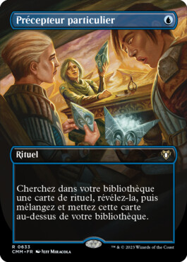 Précepteur particulier - Commander Masters