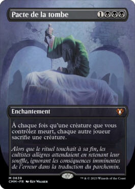 Pacte de la tombe - Commander Masters