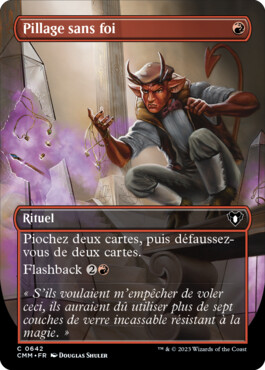 Pillage sans foi - Commander Masters