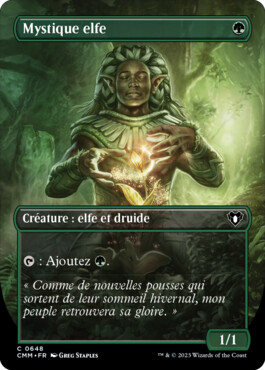 Mystique elfe - Commander Masters