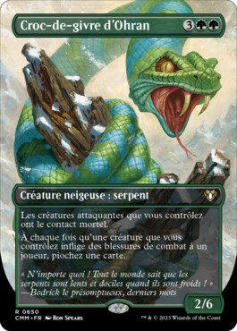 Croc-de-givre d'Ohran - Commander Masters