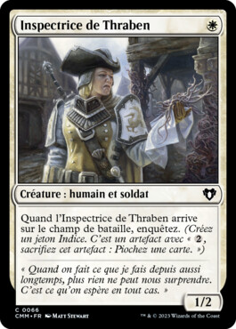 Inspectrice de Thraben - Commander Masters