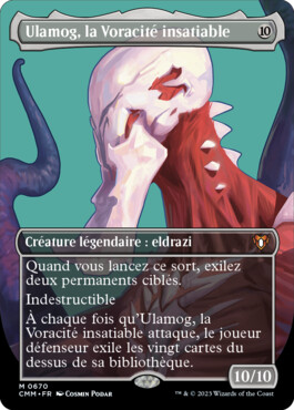 Ulamog, la Voracité insatiable - Commander Masters