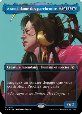 Azami, dame des parchemins - Commander Masters