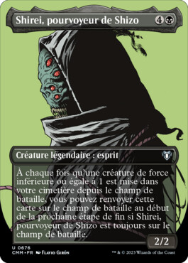 Shirei, pourvoyeur de Shizo - Commander Masters