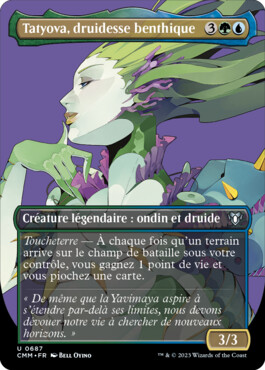 Tatyova, druidesse benthique - Commander Masters