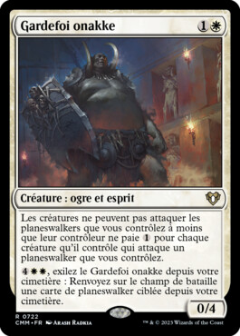 Gardefoi onakke - Commander Masters