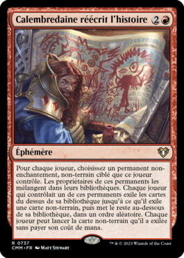 Calembredaine réécrit l'histoire - Commander Masters