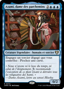 Azami, dame des parchemins - Commander Masters