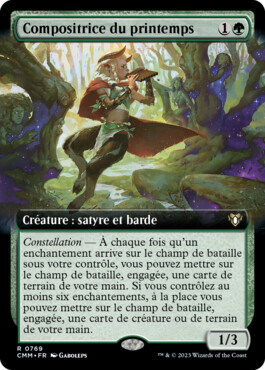 Compositrice du printemps - Commander Masters