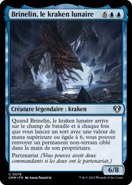 Brinelin, le kraken lunaire - Commander Masters