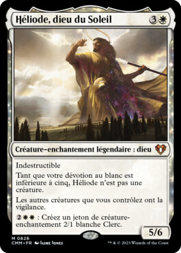 Héliode, dieu du Soleil - Commander Masters