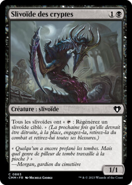 Slivoïde des cryptes - Commander Masters