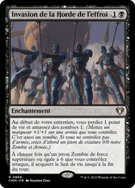 Invasion de la Horde de l'effroi - Commander Masters