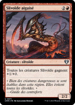 Slivoïde aiguisé - Commander Masters