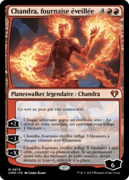 Chandra, fournaise éveillée - Commander Masters