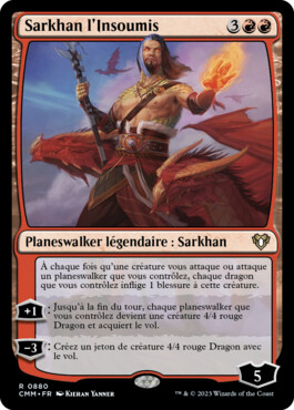 Sarkhan l'Insoumis - Commander Masters
