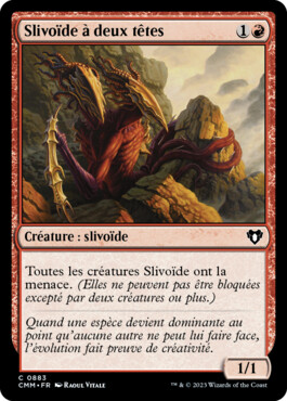 Slivoïde à deux têtes - Commander Masters