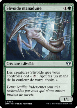 Slivoïde manaduite - Commander Masters