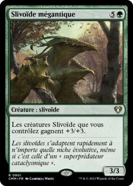 Slivoïde mégantique - Commander Masters