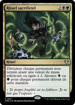 Rituel sacrificiel - Commander Masters