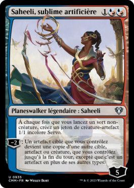 Saheeli, sublime artificière - Commander Masters