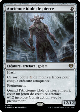 Ancienne idole de pierre - Commander Masters