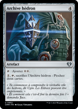 Archive hèdron - Commander Masters