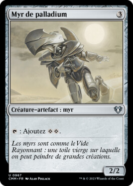 Myr de palladium - Commander Masters