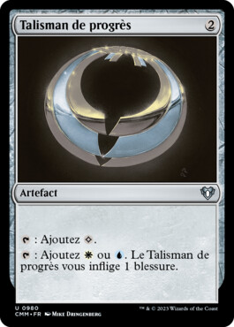 Talisman de progrès - Commander Masters