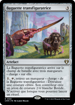 Baguette transfiguratrice - Commander Masters