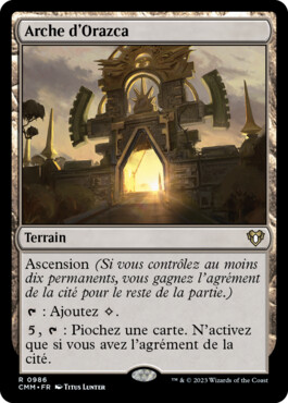 Arche d'Orazca - Commander Masters