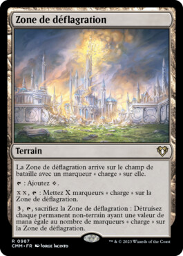 Zone de déflagration - Commander Masters